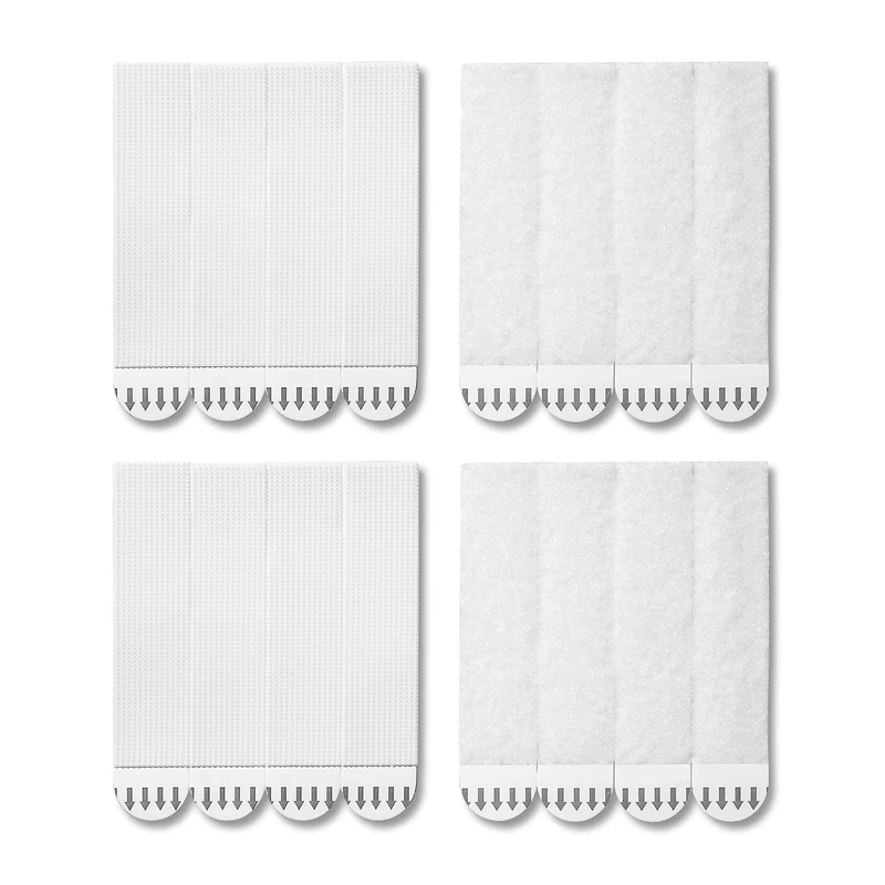 28-Pairs(56 Strips) Large Picture Hanging Strips Heavy Duty, Hook and Loop Tape Damage Free, Water-Resistant Adhesive Strip for Frame Hanging and Christmas Decorations