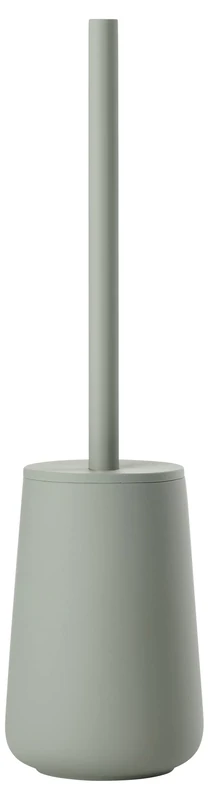Zone Denmark Nova One Ceramic Toilet Brush with Soft Touch Steel Coating, Matcha Green
