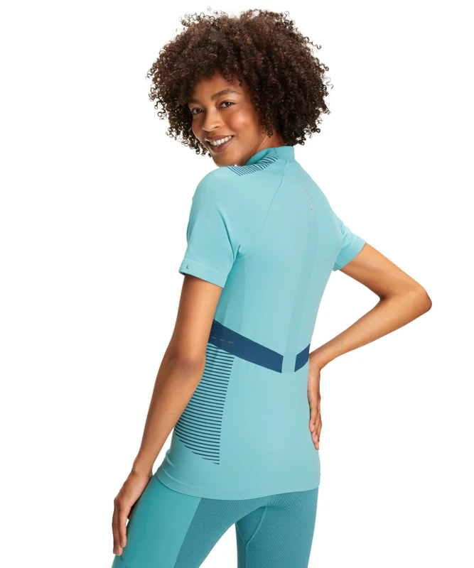FALKE Women's T-Shirt, Turquoise, XXL
