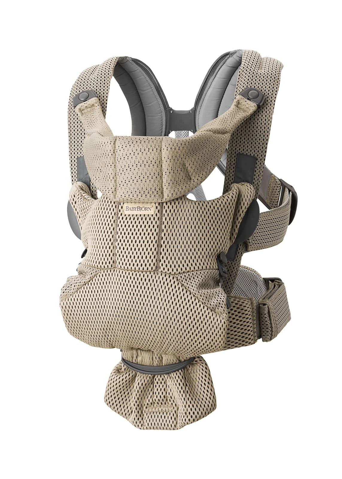 BabyBjörn Baby Carrier Move, 3D Mesh, Grey beige