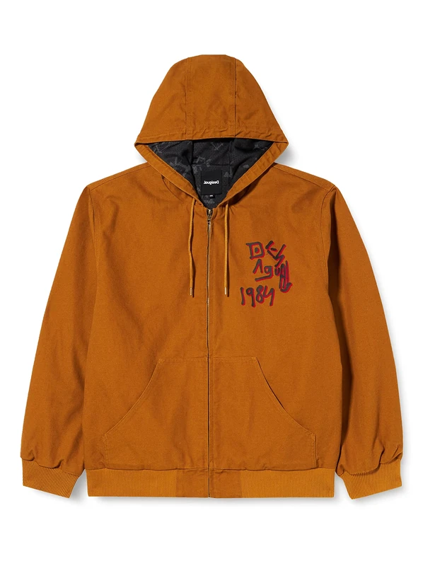 Desigual Men's CHAQ_FERNADEZ Jacket, Yellow, M