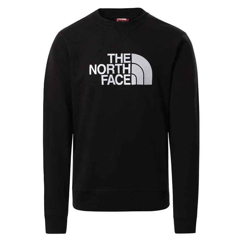 The North Face Drew Peak Crew Sweatshirt Tnf Black-Tnf White XS - Image 1