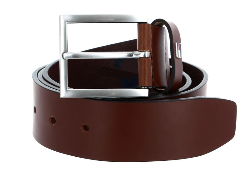 Tommy Hilfiger Men's Hampton 4.0 Am0am08361 Belts, Brown (Dark Tan), W80