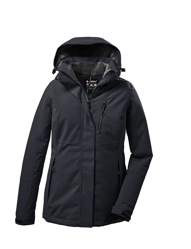 Killtec Women's Kow 170 Wmn Jacket Functional Jacket/Outdoor Jacket with Removable Hood