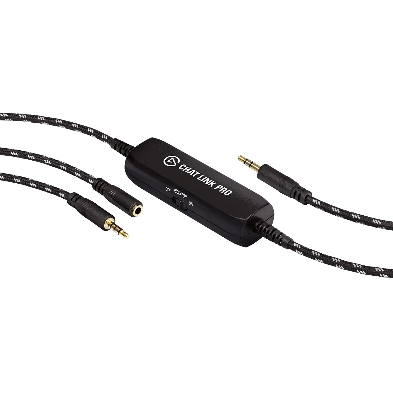 Elgato Chat Link Pro - Audio Adapter, for PS5, PS4, Nintendo Switch, Capture Voice Chat, Gameplay Sound, Extra Long Cable