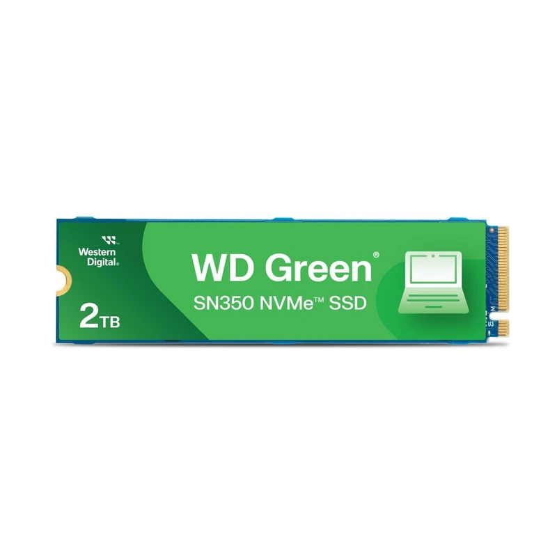 Western Digital WD Green SN350 NVMe SSD 2TB M.2 - Fast Desktop Storage