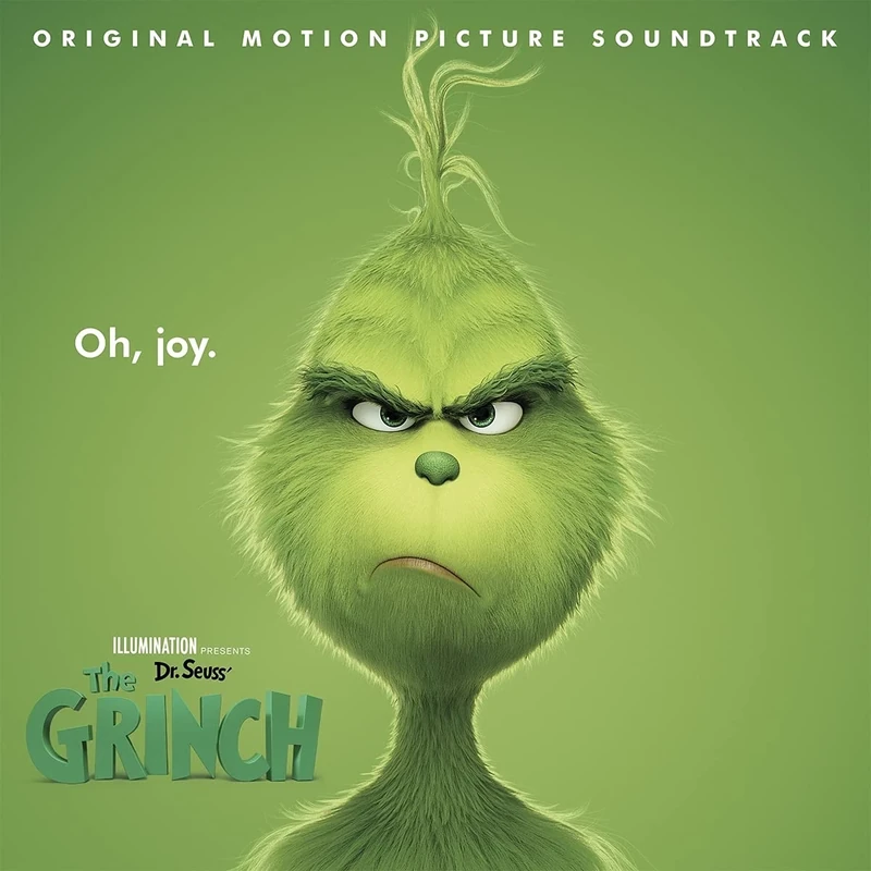 Dr. Seuss' The Grinch: Original Motion Picture Soundtrack (Clear with Red & White "Santy Suit" Swirl Vinyl) [VINYL]
