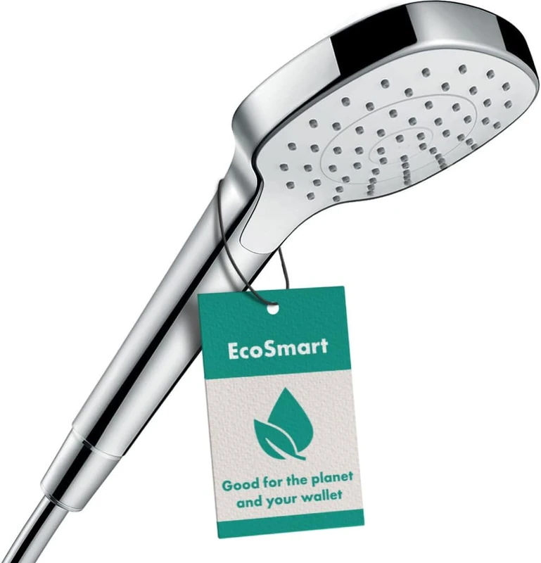hansgrohe Croma E Hand shower 110 1 spray water-saving 9 l/min, white/chrome, 26815400