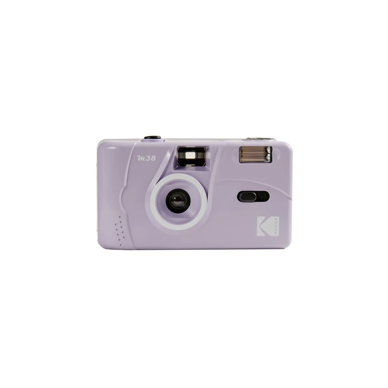 Kodak M38 35mm Film Camera - Focus Free, Powerful Built-in Flash, Easy to Use (Lavender)