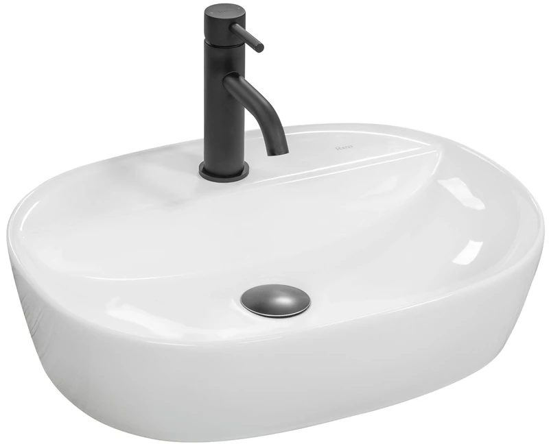 Rea Bathroom Sink Made of Ceramic Carina - Snow White - REA-U0568