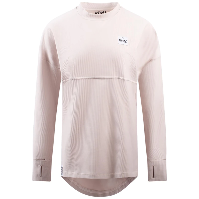 Eivy Women's Venture Rib Top Yoga Shirt, Faded Cloud, XS