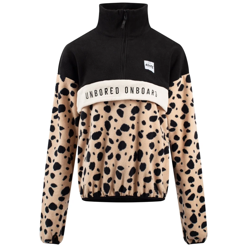 Eivy Women's Ball Fleece Sweater, Cheetah, XXL - Image 1