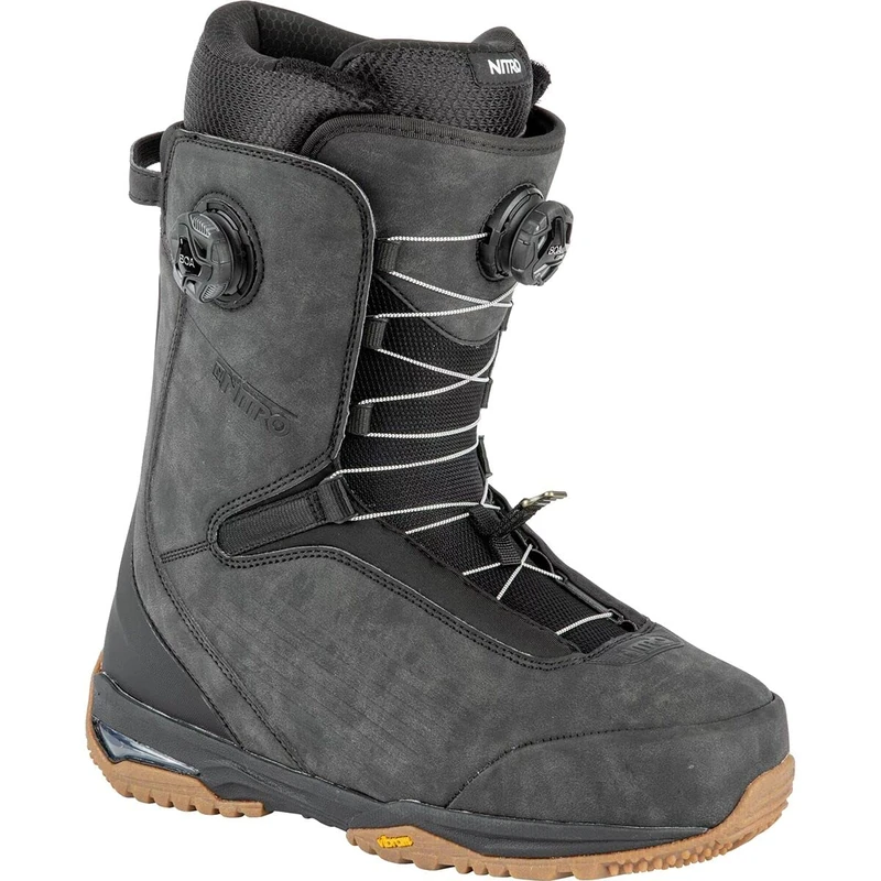 Nitro Men's Chase DUAL BOA ´22 Snowboard Boot, Black, 265