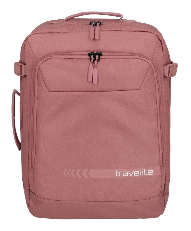 travelite hand luggage backpack/bag with flexible carrying option, KICK OFF, daypack for vacation and sports, 50 cm, 35 liters