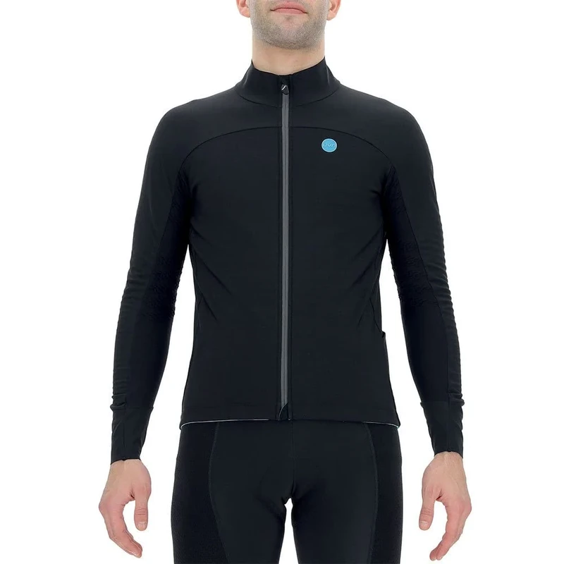 UYN O102188 BIKING CORESHELL AEROFIT Jacket Men's Black/Black/Turquoise L