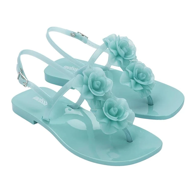 MELISSA HARMONIC SQUARED GARDEN, Flat Sandal,