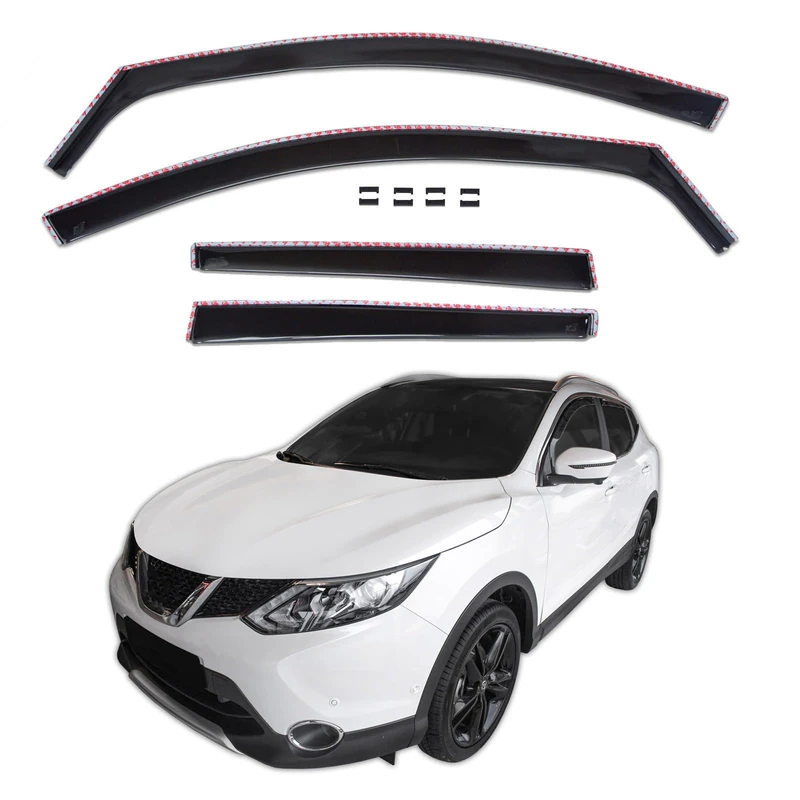J&J AUTOMOTIVE | GP Wind Deflector Compatible with Qashqai J11 2014-2021
