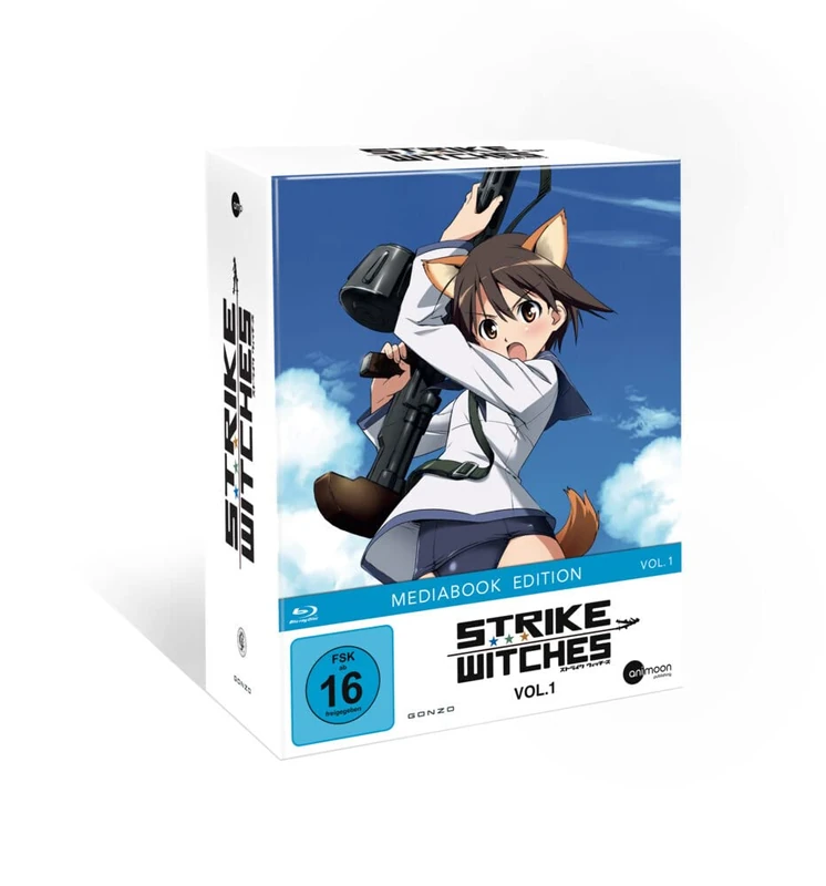 Animoon Publishing Strike Witches Vol.1 (Mediabook) Blu-ray