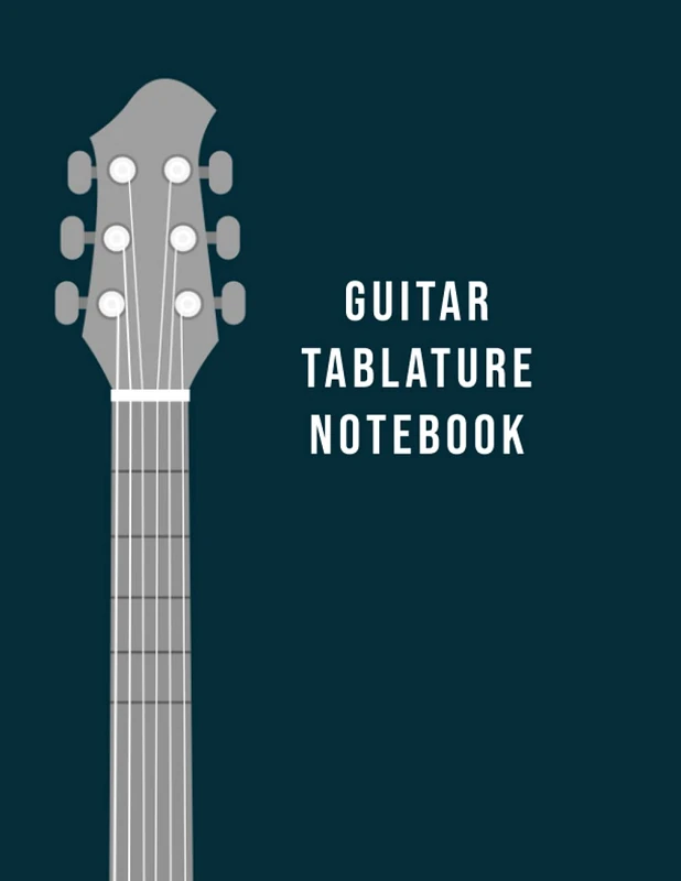 Guitar Tablature Notebook: Blank Guitar Tab Manuscript 150 Pages
