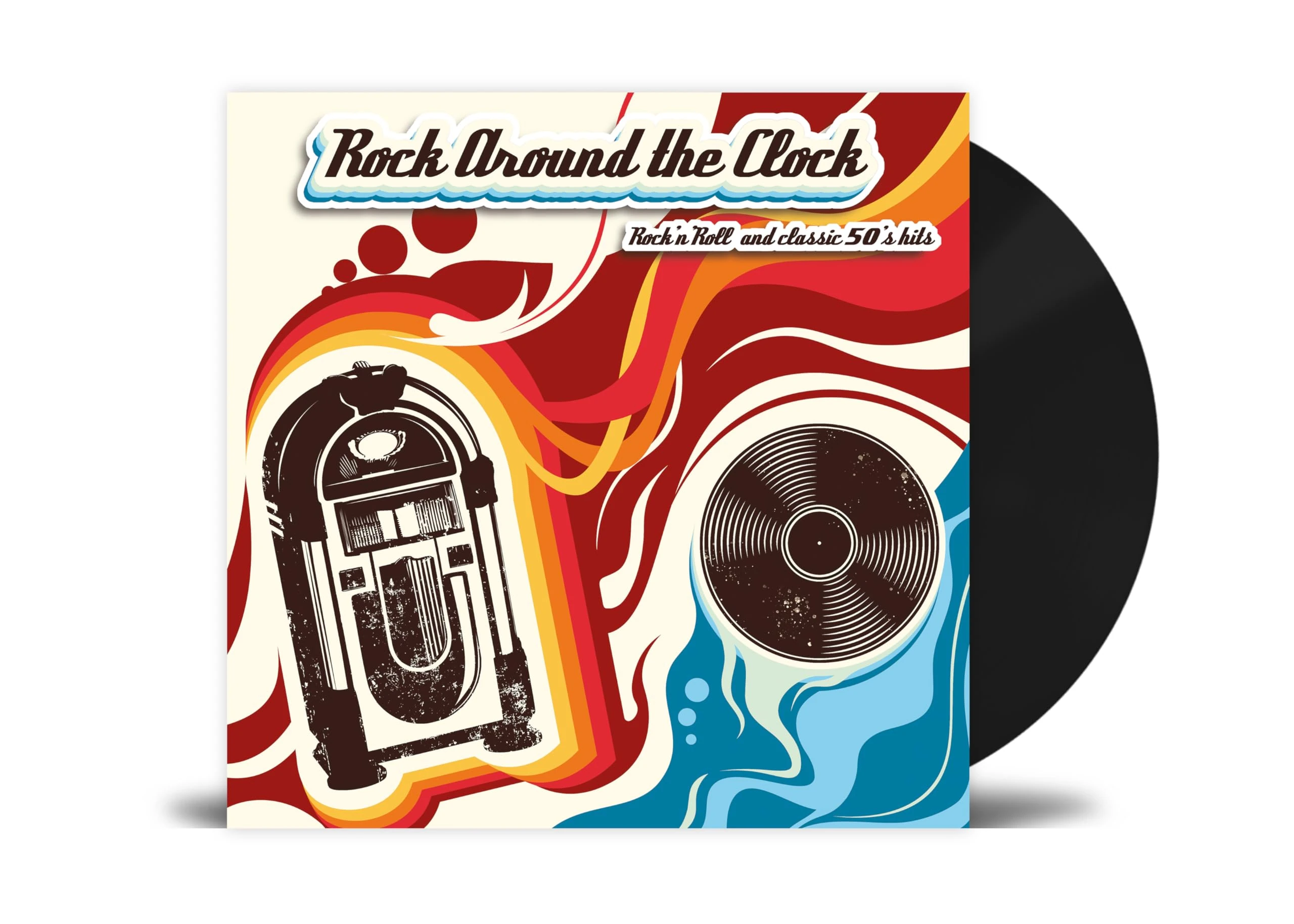 Rock Around the Clock Vinyl – Rock’n Roll and Classic 50’S Hits - Little Richard, Ben E. King, Jackie Wilson [VINYL]