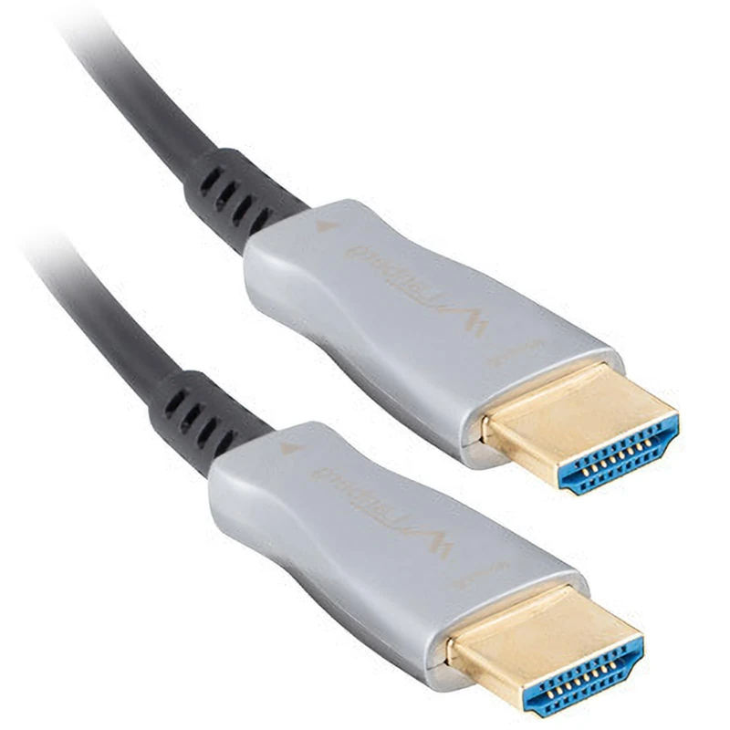 Lanberg HDMI Cable M/M V2.0 Optical AOC 50M Black - Image 1