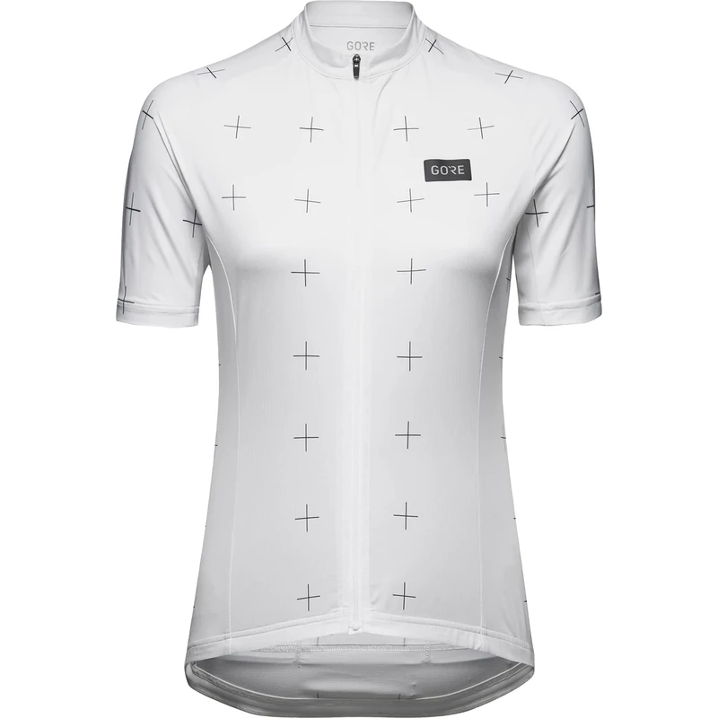 GORE WEAR Ladies' Daily Short-Sleeve Cycling Jersey 42, White/Black