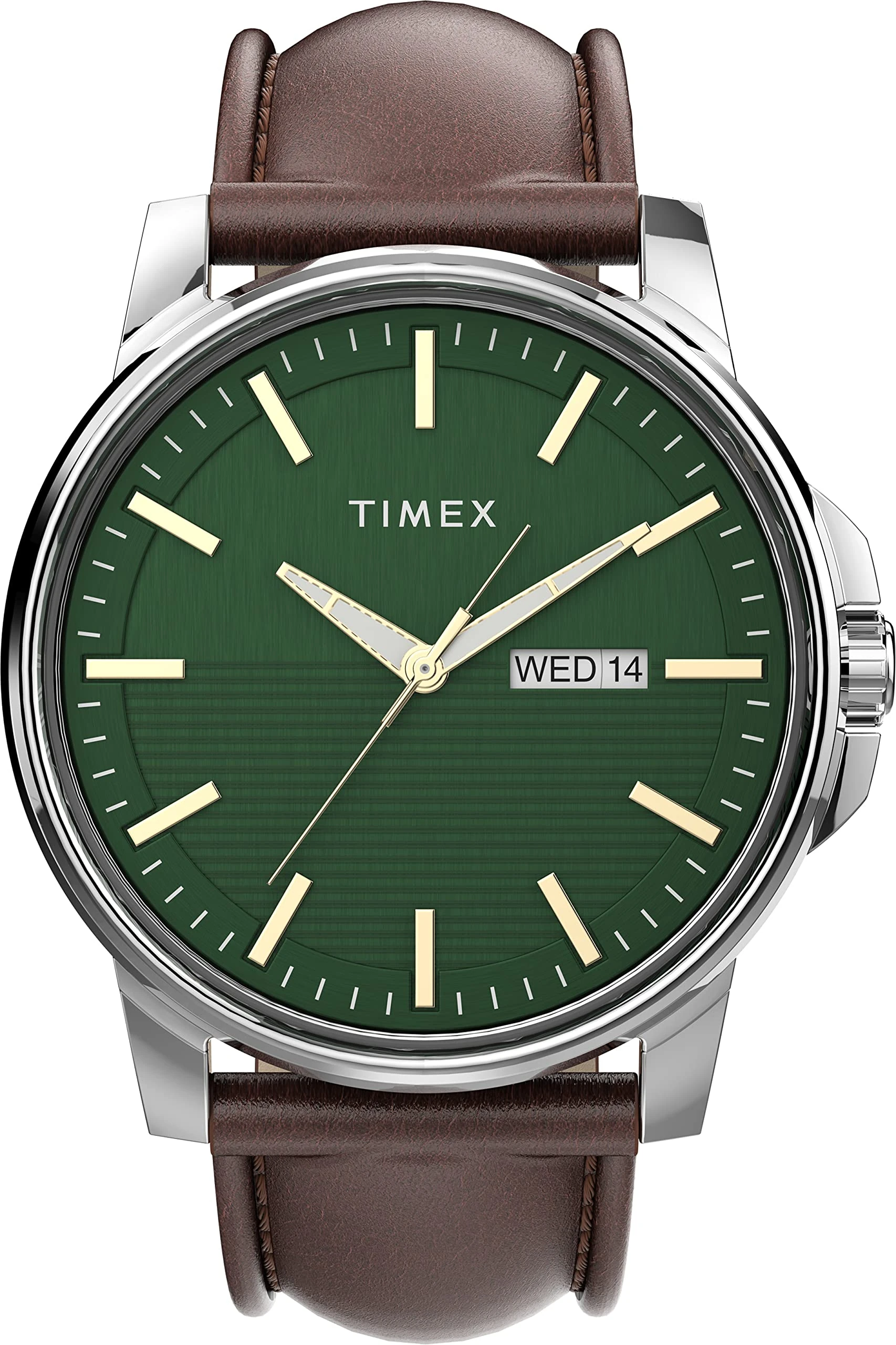 Timex Classics Men's 45mm Leather Strap Watch TW2V20900