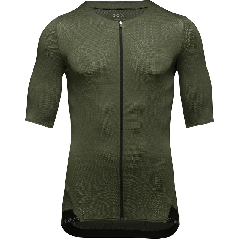 GORE WEAR Men's Chase Short-Sleeve Cycling Jersey, S, Dark Green - Image 1