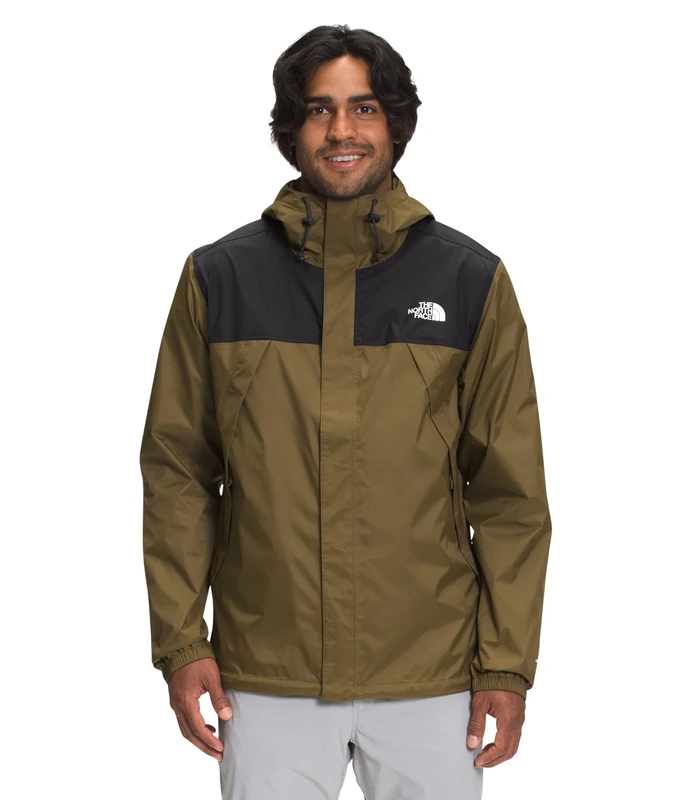 The North Face Antora Jacket Tnf Black-Military Olive S