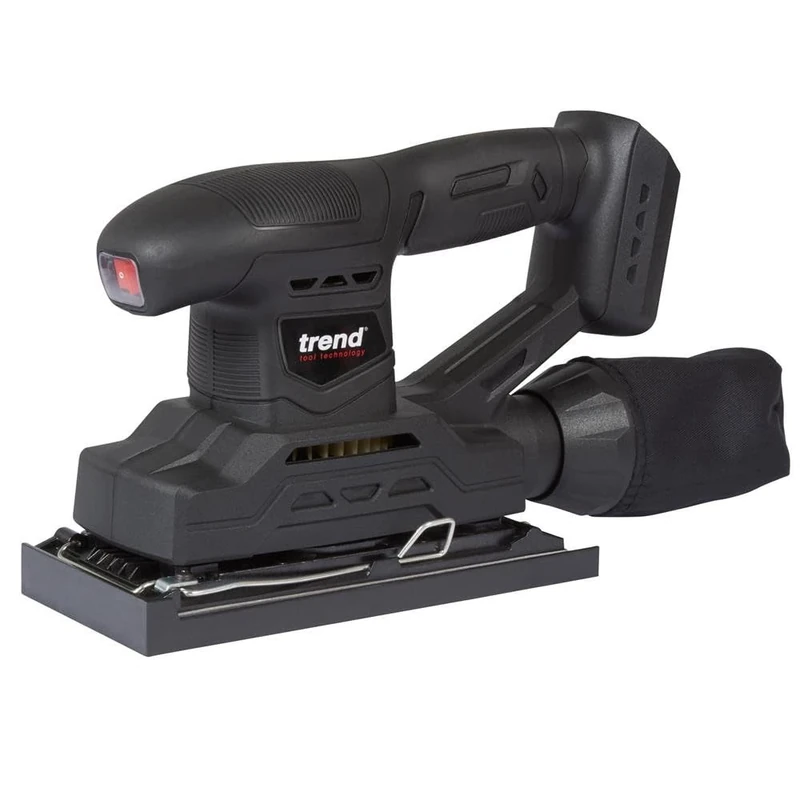 Trend 18V Cordless 1/3 Sheet Sander, Body Only (Charger and Battery Sold Separately), T18S/TSSB