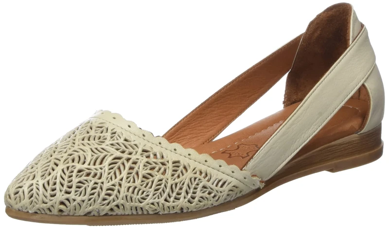 Piazza Women's 830015-08 Closed-Toe Pumps, Beige, 2 UK