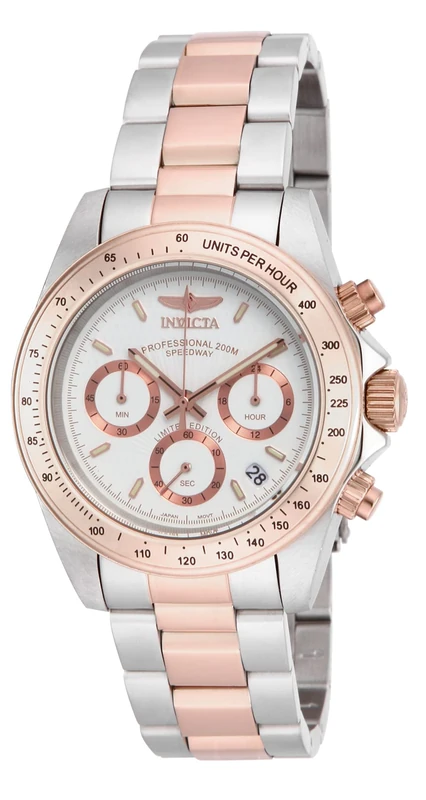 Invicta Speedway ILE6932A Men's Watch - 39mm Silver Dial