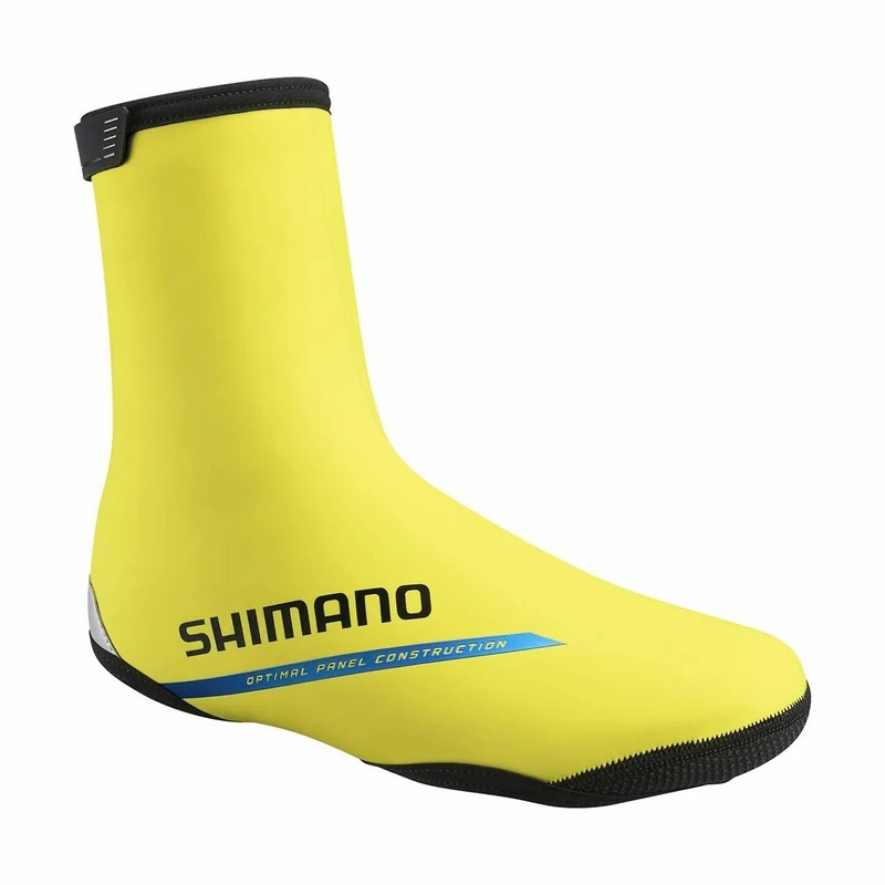 Shimano Clothing Unisex Road Thermal Shoe Cover, Neon Yellow, Size S (37-40)