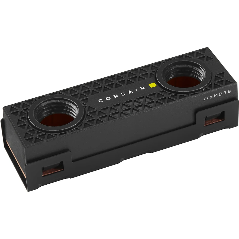Corsair MP600 PRO XT 4TB Hydro X Edition Gen4 PCIe x4 NVMe M.2 SSD (Up to 7,100 MB/s Sequential Read and 6,800 MB/s Write Speeds, High-Density TLC NAND, Hydro X Series XM2 Water Block) Black