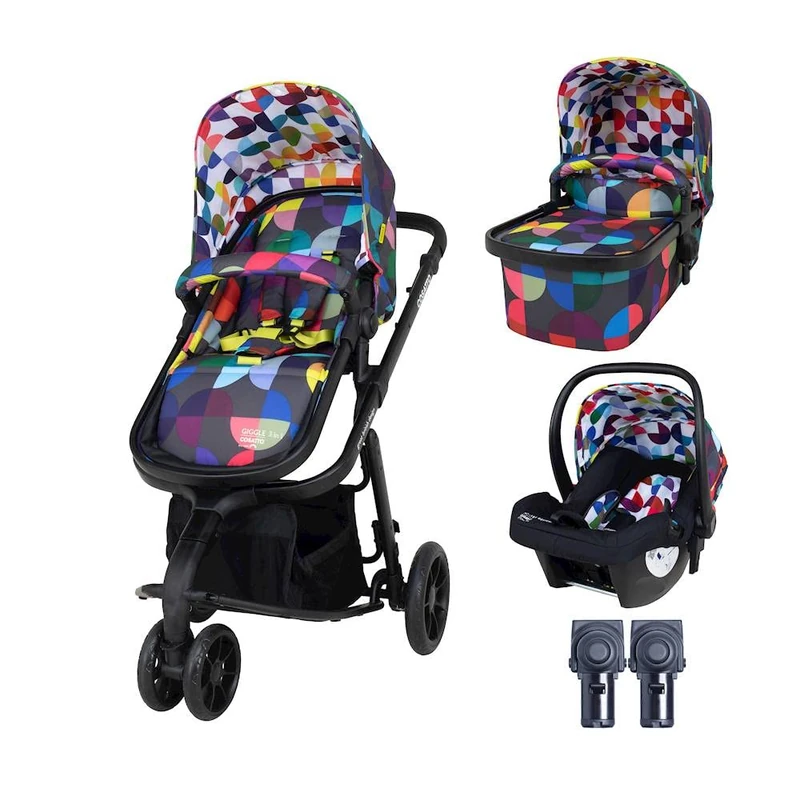 Cosatto Giggle Kaleidoscope Travel System - Pram and Car Seat