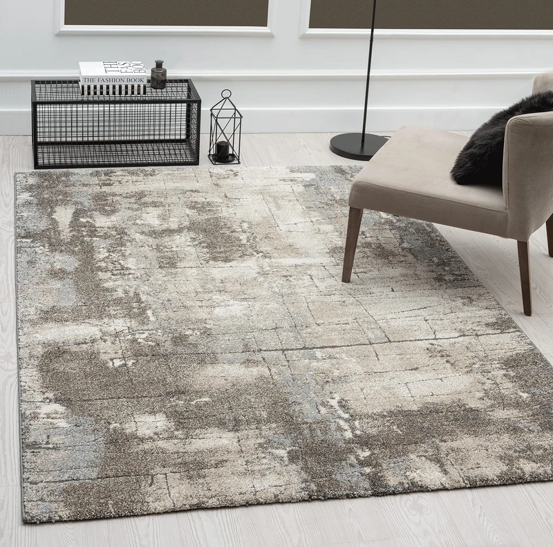 Mia's Teppiche Irina Living Room & Bedroom Rug Earth 160x230 cm Frieze