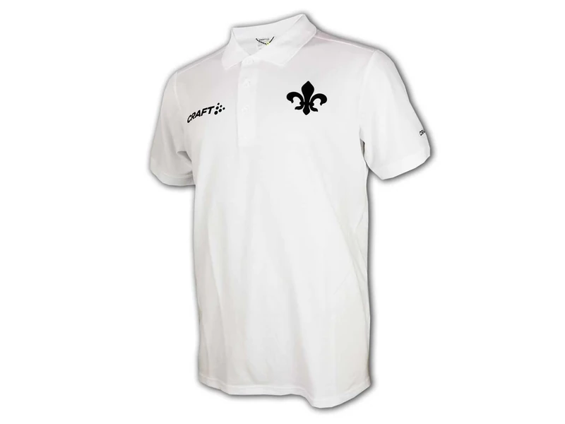 Craft Men's Core Blend Polo Shirt M Polo Shirt, White, - Image 1