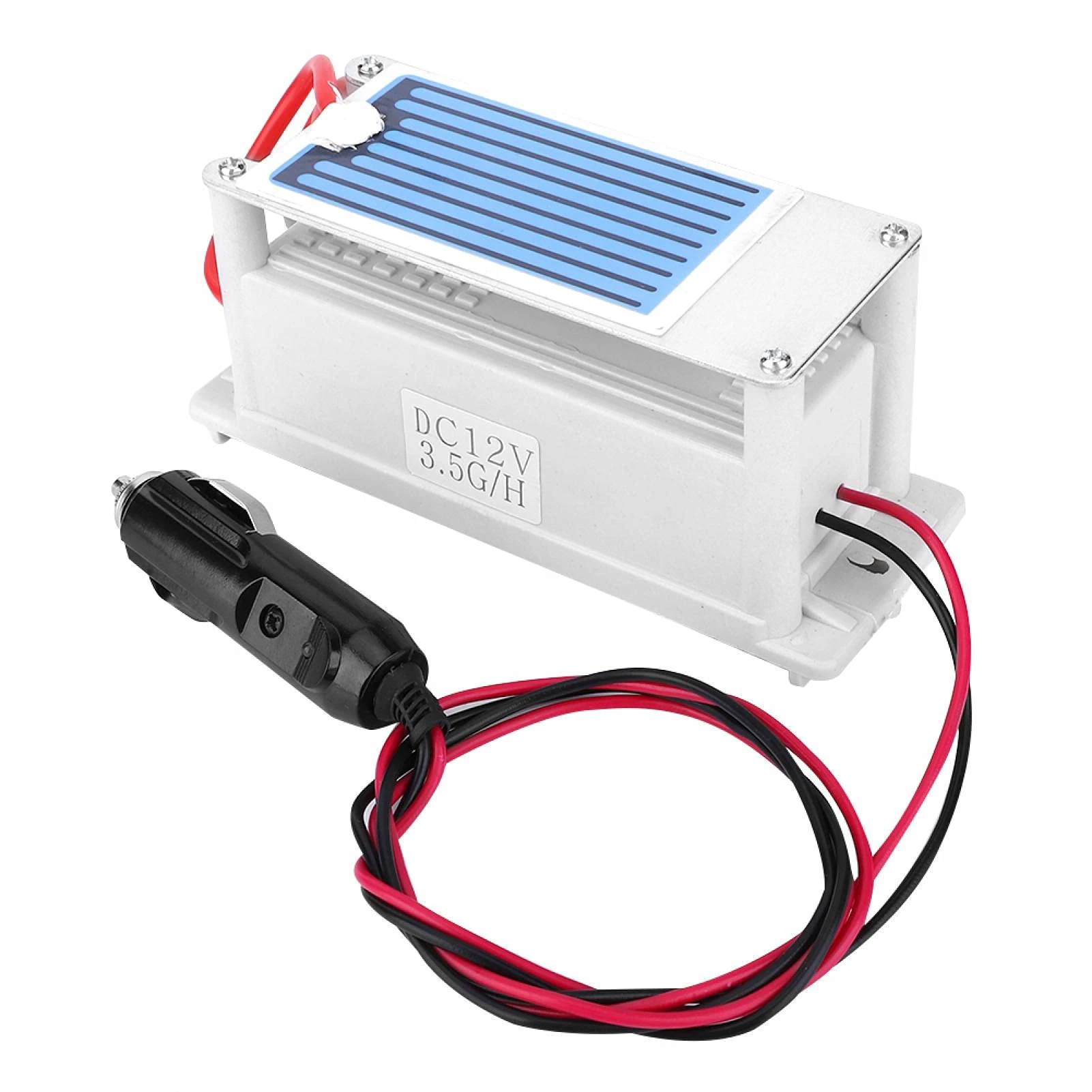EVTSCAN Latest 3.5g DC12V Integrated Car Ozone Generator Ozonizer Machine Air Purification Cleaning Tool