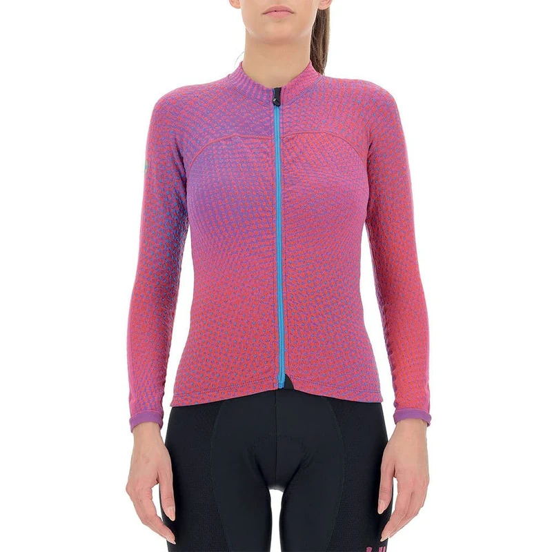 UYN O102074 BIKING SPECTRE WINTER OW LONG_SL. T-shirt Women's Pink galaxy M