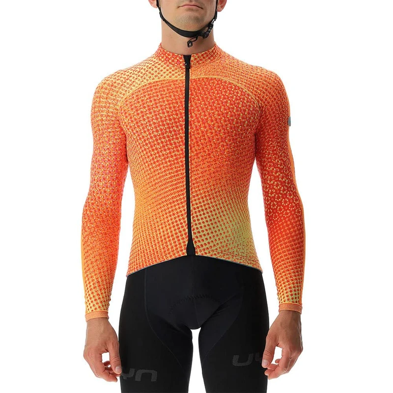 UYN O102276 BIKING SPECTRE WINTER OW LONG_SL. T-shirt Men's Orange Ginger L