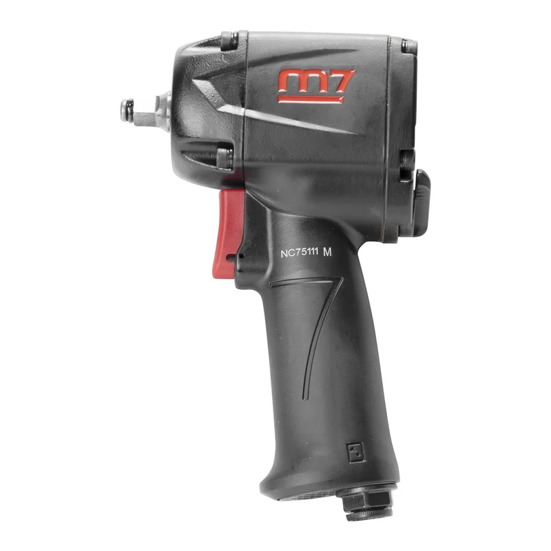 M7 NC-3612Q 3/8-inch Drive Quiet Mini Aluminum Air Impact Wrench, High Torque Wrench, Automotive Tool for Professional and Industrial Use, Lightweight Air Tool for Confined Spaces - Image 1