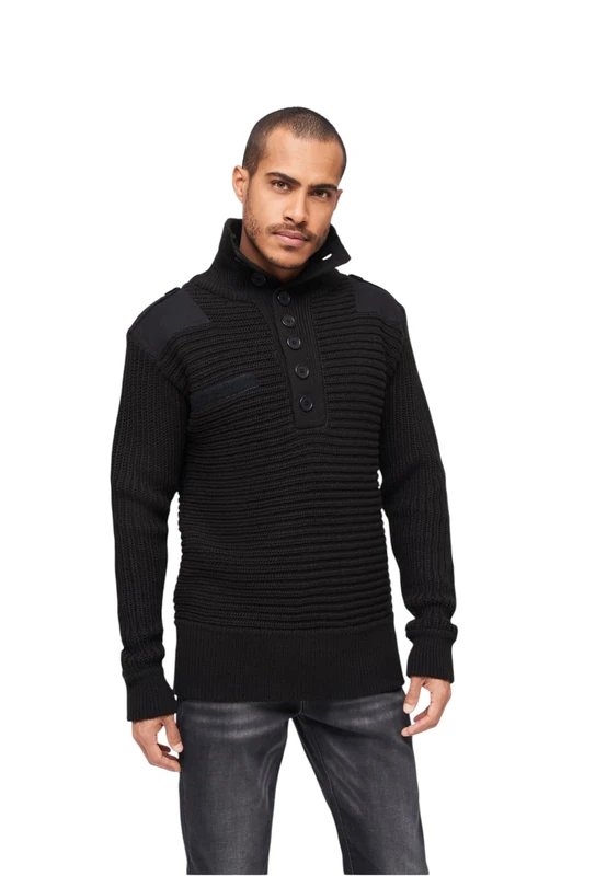 Brandit Alpine Pullover, color: black, size: L