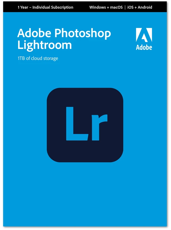 Adobe Lightroom 1TB | Photo Editing Software | PC/Mac | 1 Year - Image 1