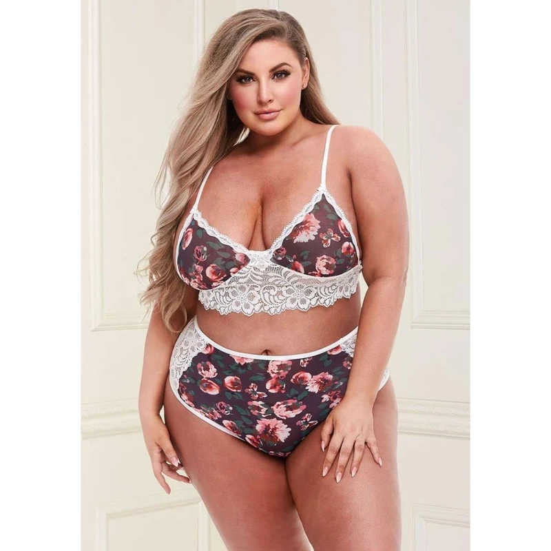 Baci Bra Sets-E32627 Bra Sets Grey Q - Image 1