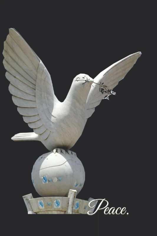 Peace: 333 Blank Notebook Pages Ask and you shall receive. Write to your wishes they will all come true.