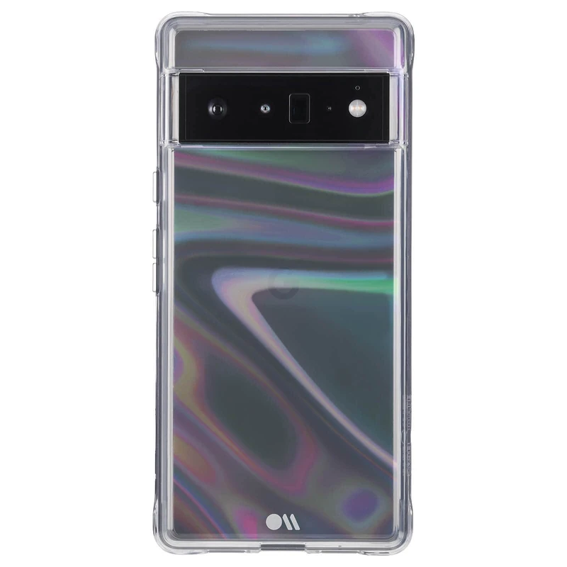 Case-Mate - SOAP Bubble - Case for Google Pixel 6 Pro - Slim - 10 ft Drop Protection - Soap Bubble Iridescent