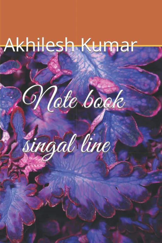 Note book singal line