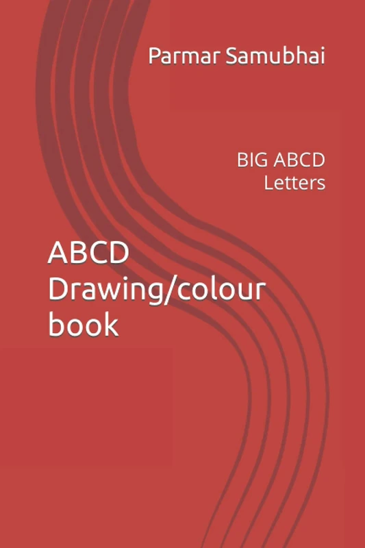 ABCD Drawing/colour book: BIG ABCD Letters