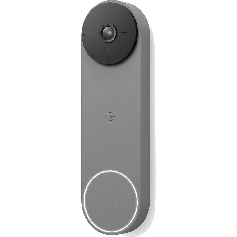 Google Nest Doorbell (Battery) - Wireless Doorbell Camera - Video Doorbell - Ash
