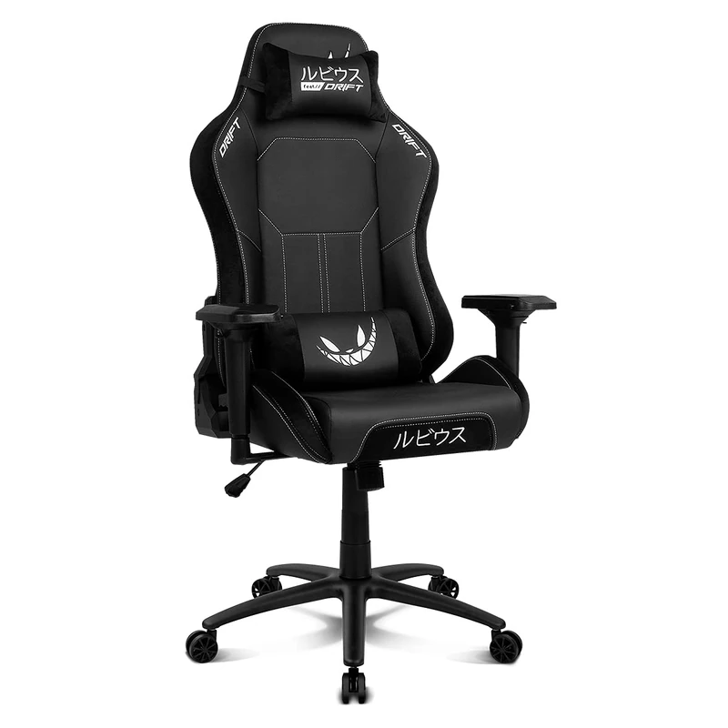 DRIFT GAMING ElRubius Gaming Chair -DR250RU ElRubius Official Chair - Butterfly Mechanism Reclining Back, Imitation Leather